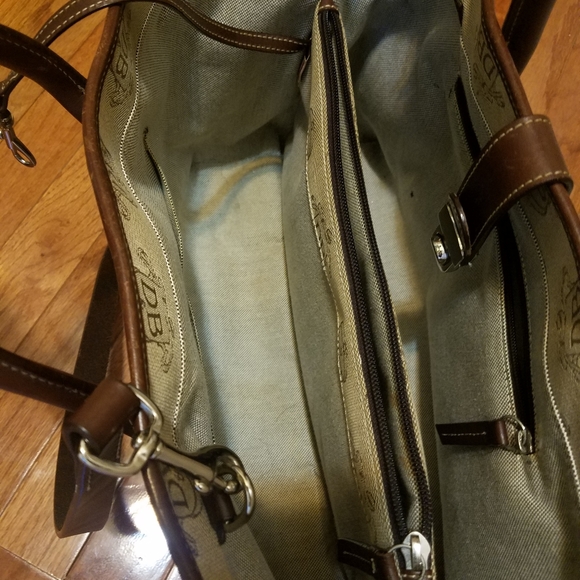 AUTHENTIC BROWN DOONEY & BOURKE BAG - Picture 5 of 8